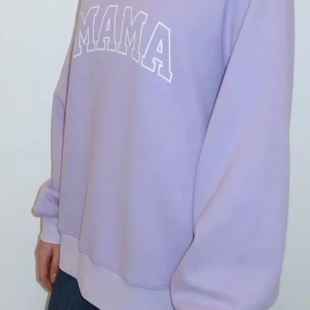 Brunette The Label Lavender 'MAMA' Sweatshirt - Picture 3 of 4